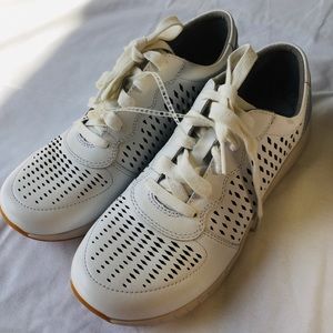 Price Firm Dansko White Cutout Sneakers Size 38